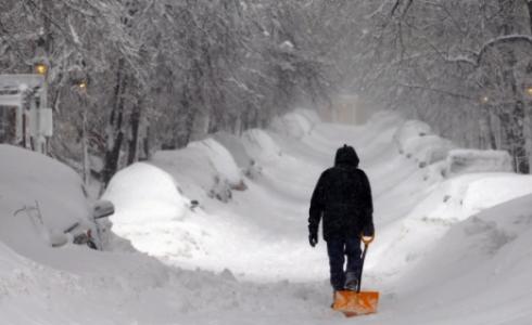 عاصفة ثلجية