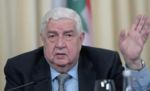 وزير الخارجية السوري، وليد المعلم