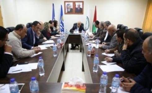 اجتماع كوادر الإتحاد الفلسطيني لكرة القدم