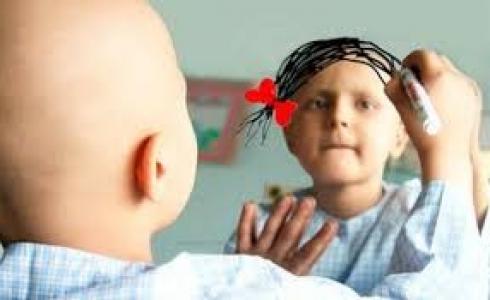 طفل مصاب بمرض السرطان- توضيحية