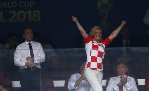 الرئيس عباس وزعماء العالم في نهائي مونديال روسيا 2018