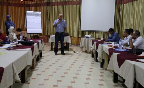 شبكة المنظمات الاهلية ورش عمل تدريبية 