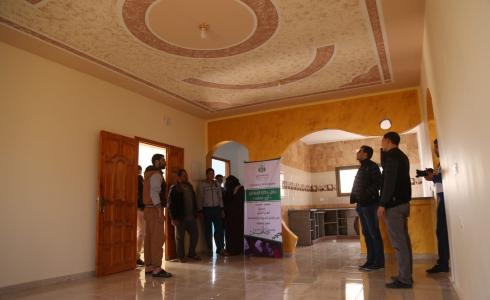 وفاء المحسنين تفتتح منزل لعائلة فقيرة جنوب قطاع غزة