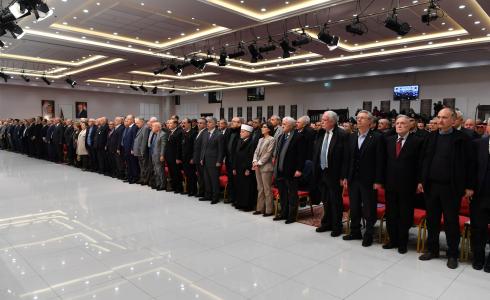 جانب من الجلسة الافتتاحية للمجلس المركزي