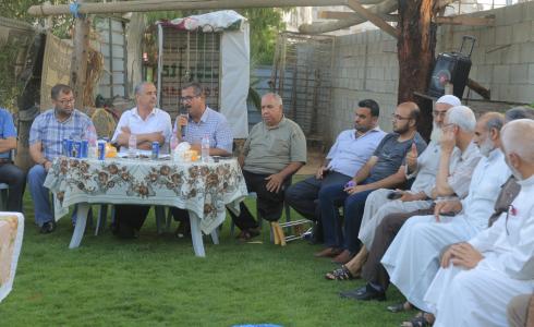 بلدية غزة تبحث قضايا حي  التفاح