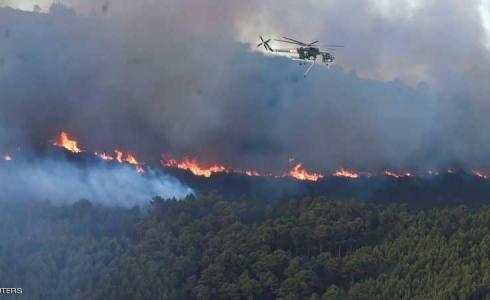 الحريق التهم أكثر من 1500 فدان