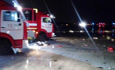 تحطم طائرة اماراتية