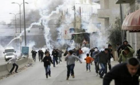 إصابات بالاختناق في بيت أمر شمال الخليل " ارشيفية " 