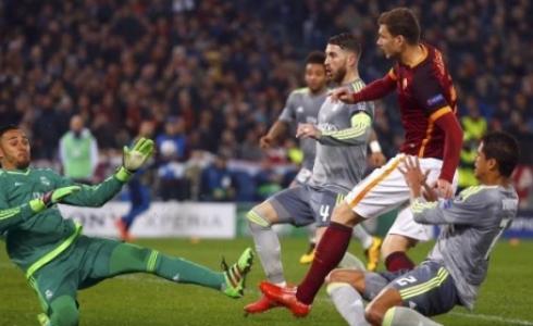 لاعبي مدريد وروما