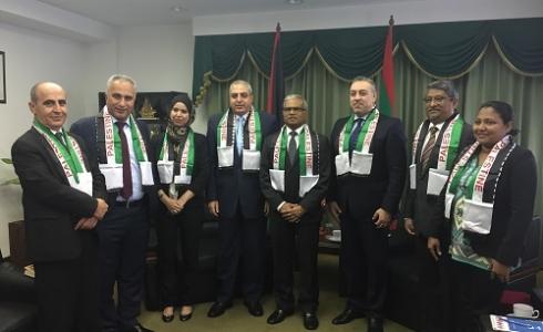 الوفد الفلسطيني في المالديف