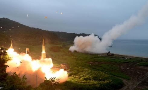 كوريا الجنوبية تطلق صواريخ عقب تجربة بيونغيانغ الباليستية.