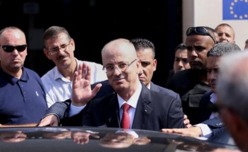 الحمدالله قبيل مغادرة غزة