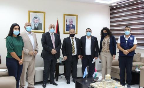 خلال اجتماع العسيلي وأبو جيش