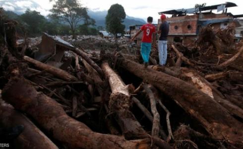 مقتل 254 شخصاً بانهيار ارضي في كولومبيا