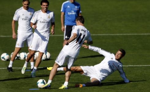 من تدريبات فريق ريال مدريد - ارشيف