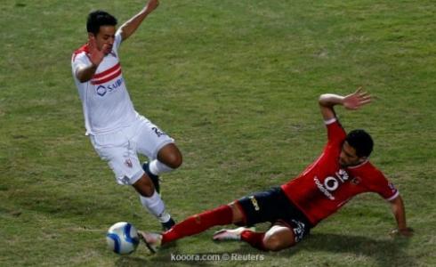 الأهلي v.s الزمالك -جانب من اللقاء-
