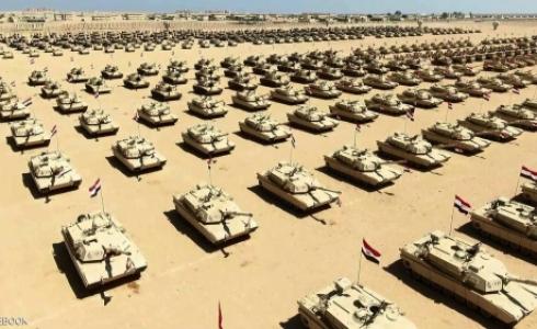 قاعدة عسكرية برية كبرى في مدينة الحمام بمرسى مطروح