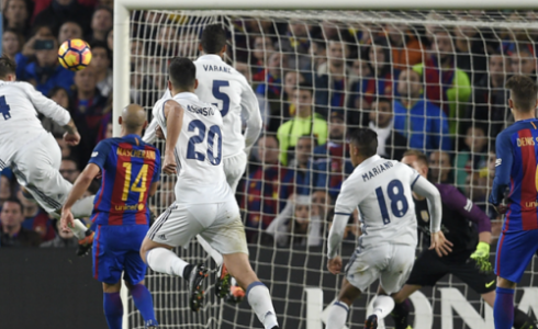 جانب من مباراة الكلاسيكو