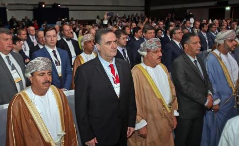  وزير المواصلات والاستخبارات الإسرائيلية يسرائيل كاتس في مسقط اليوم الأربعاء