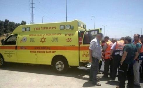 إصابة متوسطة إثر حادث طرق وقع في تل أبيب