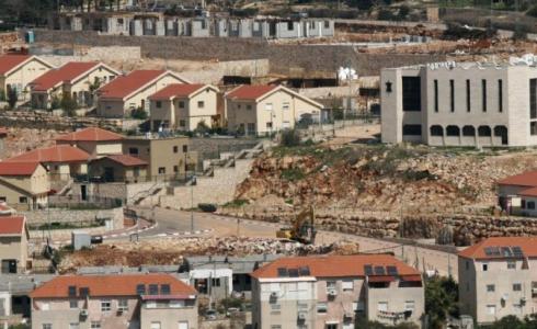 وحدات استيطانية في الضفة الغربية