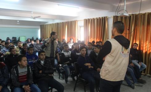  "شرطة المكافحة" تختتم حملة توعية لطلاب الثانوية