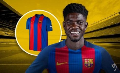 المدافع الفرنسي الدولي صامويل اومتيتي 