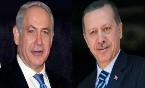 الرئيس التركي رجب طيب أردوغان ورئيس الوزراء الإسرائيلي بنيامين نتنياهو