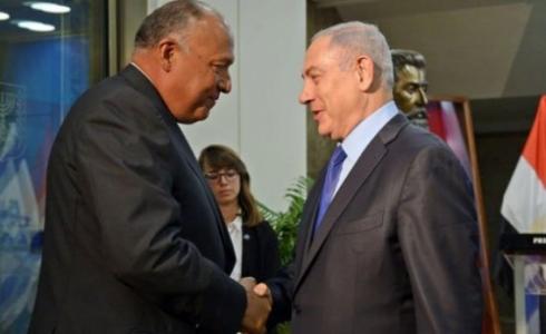 نتنياهو وشكري