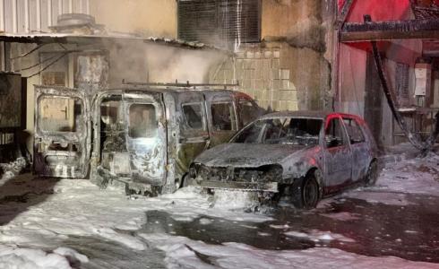 من مكان الحريق