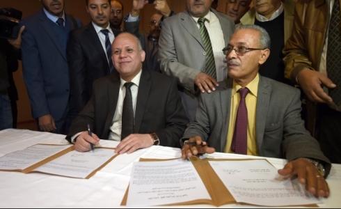 اتفاق بين الأقطاب الليبية