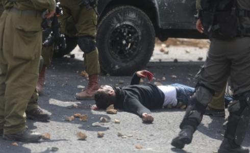 فلسطيني مصاب 