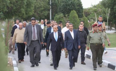 الحساينة يزور جامعة الاستقلال