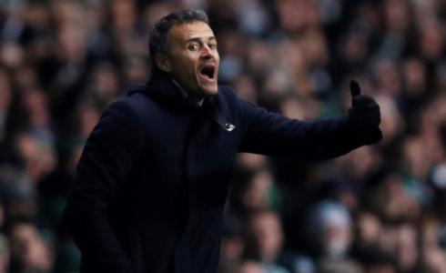 المدرب الإسباني لويس إنريكي 