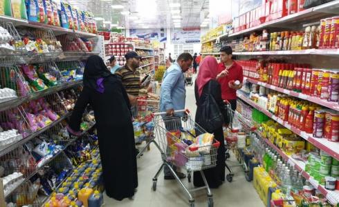 صورة توضيحية لتسوق المواطنين في غزة