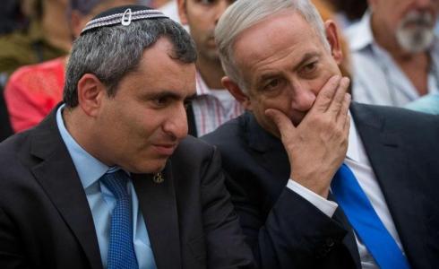 زئيف الكين ونتنياهو