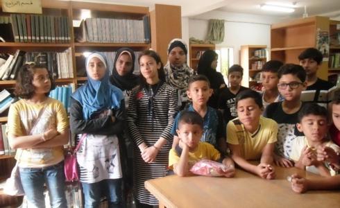 أنشطة مخيم كابيتول في خانيونس