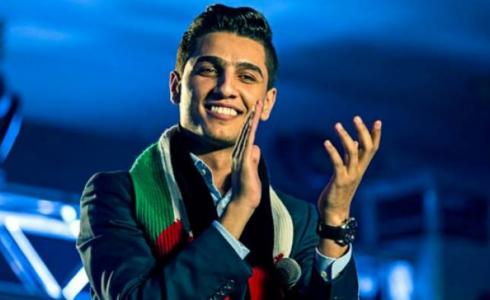 الفنان الفلسطيني ابن غزة محمد عساف