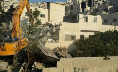 الاحتلال يهدم منزلا في نابلس - أرشيف