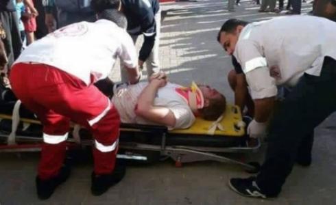 لاعب الباركور محمد زقوت