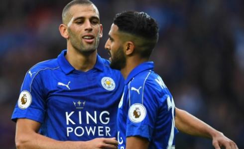 الجزائريان محرز وسليماني نجوم ليستر سيتي الإنجليزي يتنافسون على الجائزة