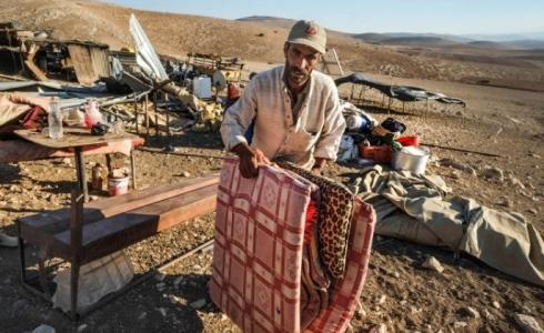 ترحيل عائلات عن مساكنها شرق طوباس - أرشيف