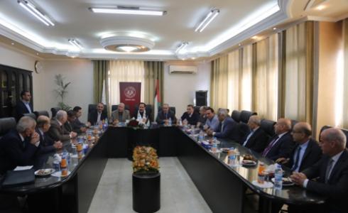 وزير التربية والتعليم صبري صيدم في جامعة الازهر