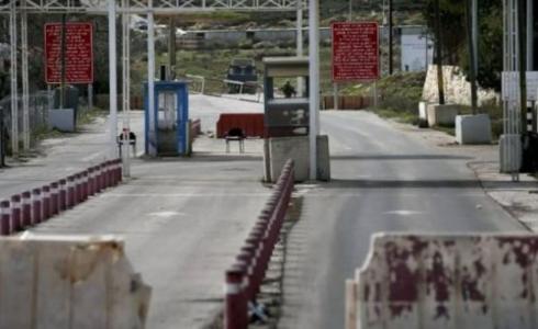 الاحتلال يغلق حاجز "بيت إيل"-أرشيف