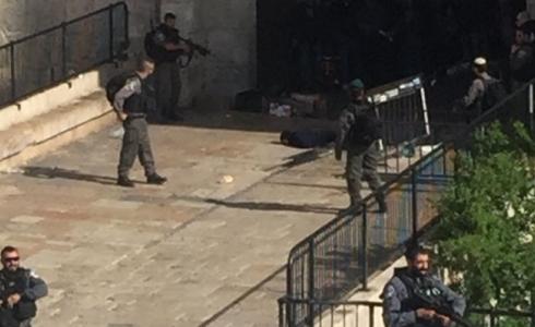 من مكان إطلاق النار على الفتاة