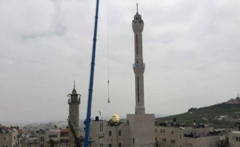 نصب أعلى مئذنة بالقدس