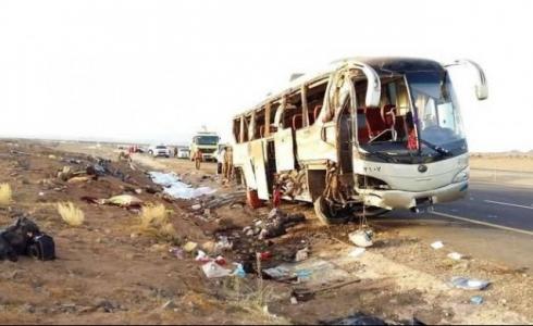 انقلاب حافلة -ارشيف-