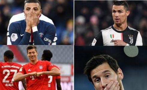 ترتيب أفضل عشرة هدافين في العام 2020