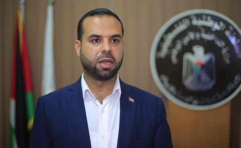 إياد البزم المتحدث باسم وزارة الداخلية بغزة
