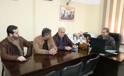 تعليم الوسطى تستقبل علاقات جامعة القدس المفتوحة